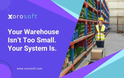 Warehouse team using real-time inventory management system