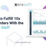 Team fulfilling more orders with same staff using Xorosoft ERP