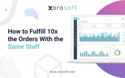 Team fulfilling more orders with same staff using Xorosoft ERP
