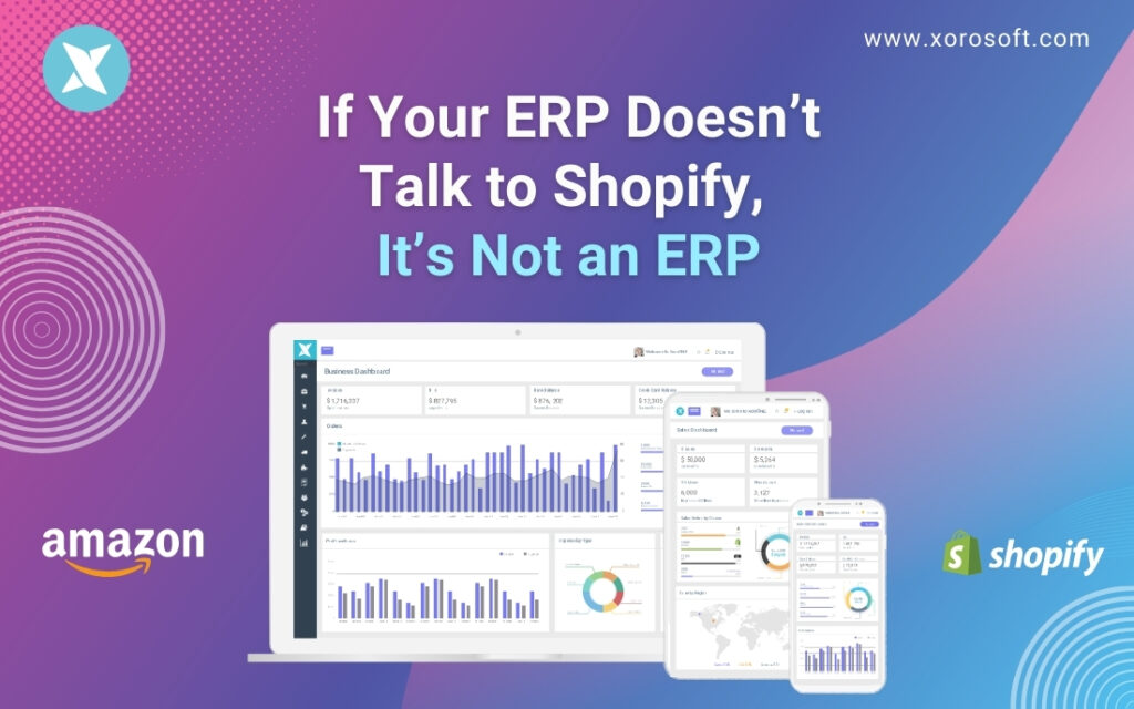 Xorosoft ERP syncing orders and inventory from Shopify
