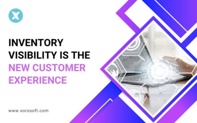 Real-time inventory visibility dashboard – Xorosoft ERP interface