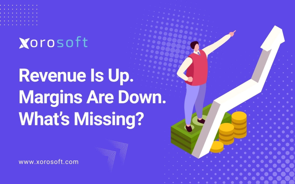 Profit margin tracking using cloud-based ERP system