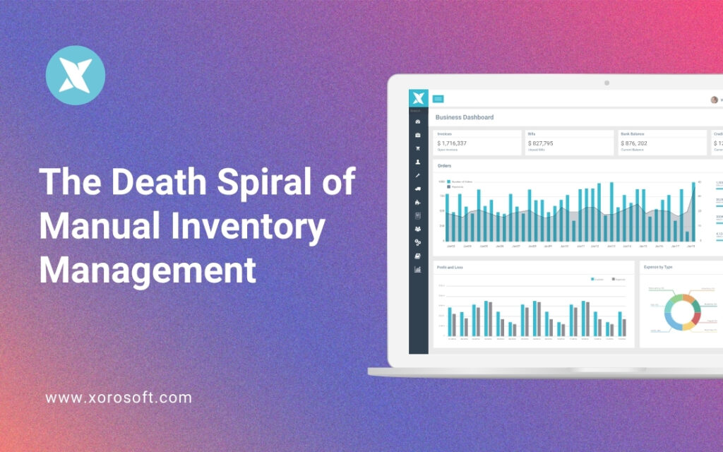 Manual inventory management problems in warehouse