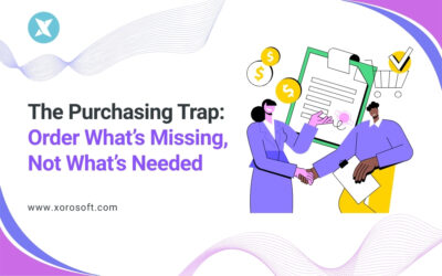 Real-time purchase planning ERP dashboard view