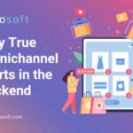 Omnichannel ERP system dashboard connecting Shopify and Amazon