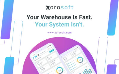 Real-time warehouse system dashboard with Xorosoft ERP