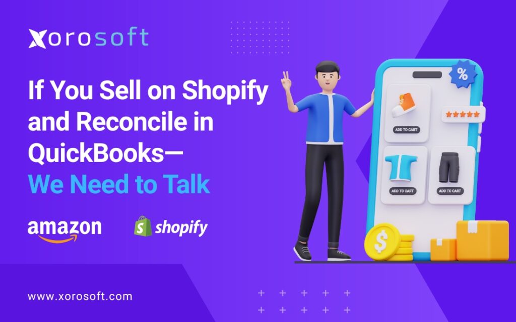 Shopify and QuickBooks ERP integration dashboard