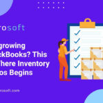 Xorosoft ERP dashboard for businesses outgrowing QuickBooks