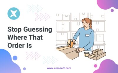 Real-time order tracking ERP dashboard – Xorosoft