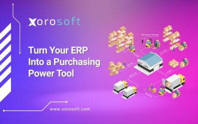 ERP procurement system dashboard showing vendor management