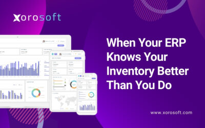 automated inventory control ERP dashboard