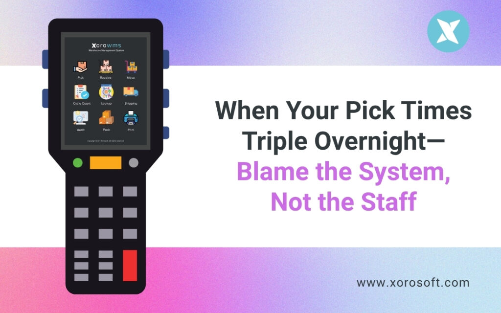 Warehouse team facing picking inefficiency due to disconnected systems