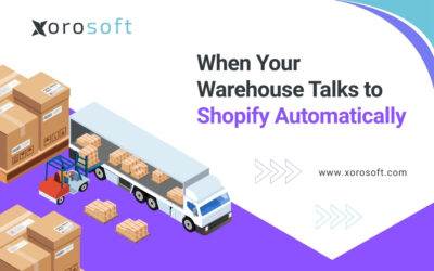 Real-time warehouse Shopify integration dashboard