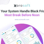 Real-time ERP dashboard handling Black Friday sales