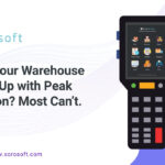 Warehouse team using ERP for peak season fulfillment