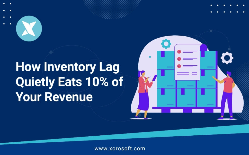 Inventory lag causing stockouts in ecommerce business