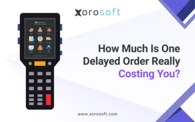 Delayed order cost breakdown across supply chain