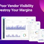Vendor visibility dashboard in Xorosoft ERP system
