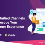 Dashboard showing unified customer experience metrics in ERP