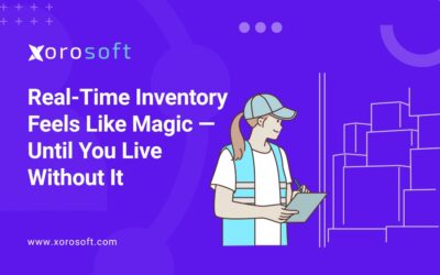 Dashboard showing real-time stock visibility across channels