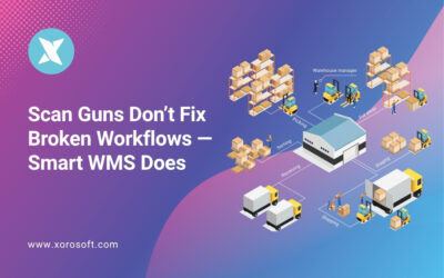 Warehouse workflow automation with barcode scanning