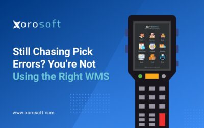 Warehouse team using barcode scanner for pick error reduction