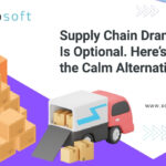 Real-time dashboard of supply chain management software