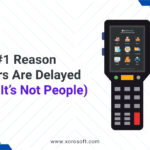 Real-time dashboard in ERP system for order delays