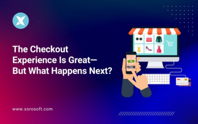 Real-time post-checkout operations dashboard in Xorosoft ERP