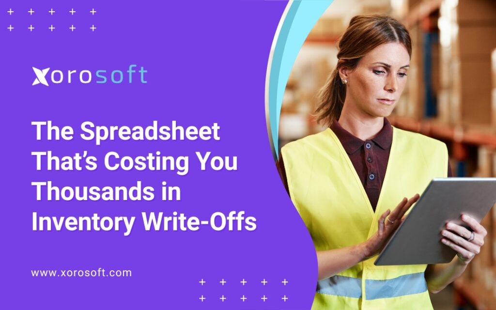 Inventory write-off risks from spreadsheet errors