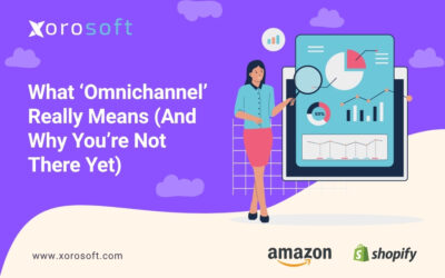 Warehouse dashboard showing real-time omnichannel ERP integration