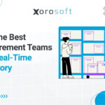 Dashboard showing real-time inventory for procurement decisions