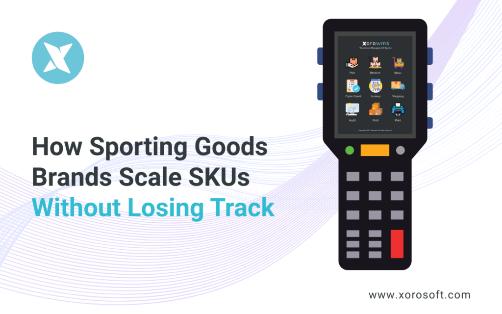 Scaling SKUs with ERP system for sporting goods brands