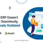Cloud ERP integration dashboard showing real-time inventory sync