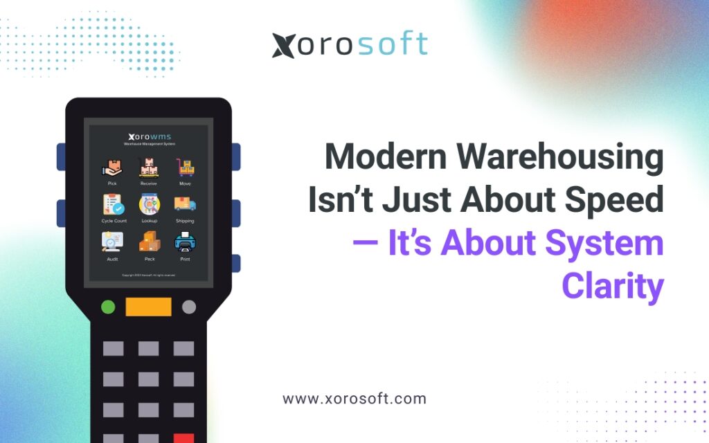 Modern warehousing system with real-time inventory tracking