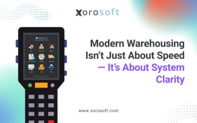 Modern warehousing system with real-time inventory tracking