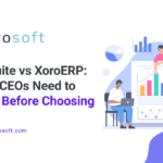 XoroSoft ERP dashboard with real-time inventory visibility