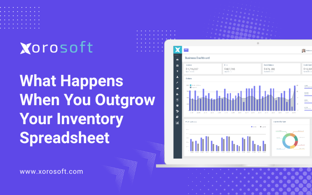 Small business team frustrated with inventory spreadsheet problems