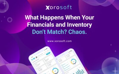 Real-time financial and inventory reconciliation with Xorosoft ERP