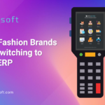 Dashboard view of XoroERP fashion ERP software in action
