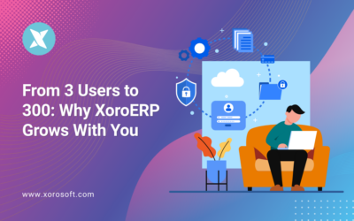 XoroERP grows with you – scaling from 3 to 300 users