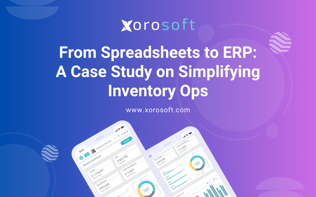 Inventory ERP case study showing real-time stock visibility
