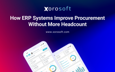 ERP procurement efficiency dashboard with real-time vendor data