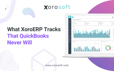XoroERP vs QuickBooks inventory tracking comparison