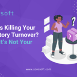 Xorosoft ERP dashboard showing real-time inventory turnover problems solved