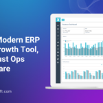 Modern ERP growth tool dashboard with real-time inventory sync