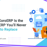XoroERP ERP system dashboard for real-time inventory