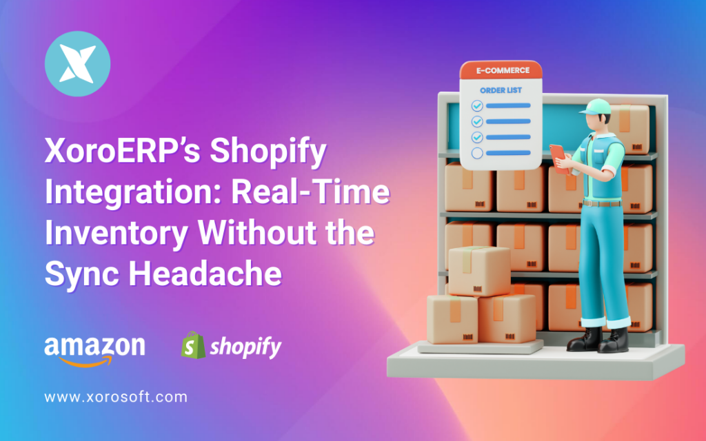 real-time Shopify inventory management dashboard with XoroERP