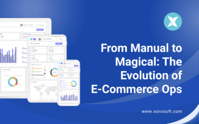 digital operations platform for ecommerce showing sales and inventory data
