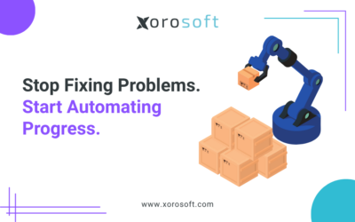 ecommerce process automation dashboard in Xorosoft ERP